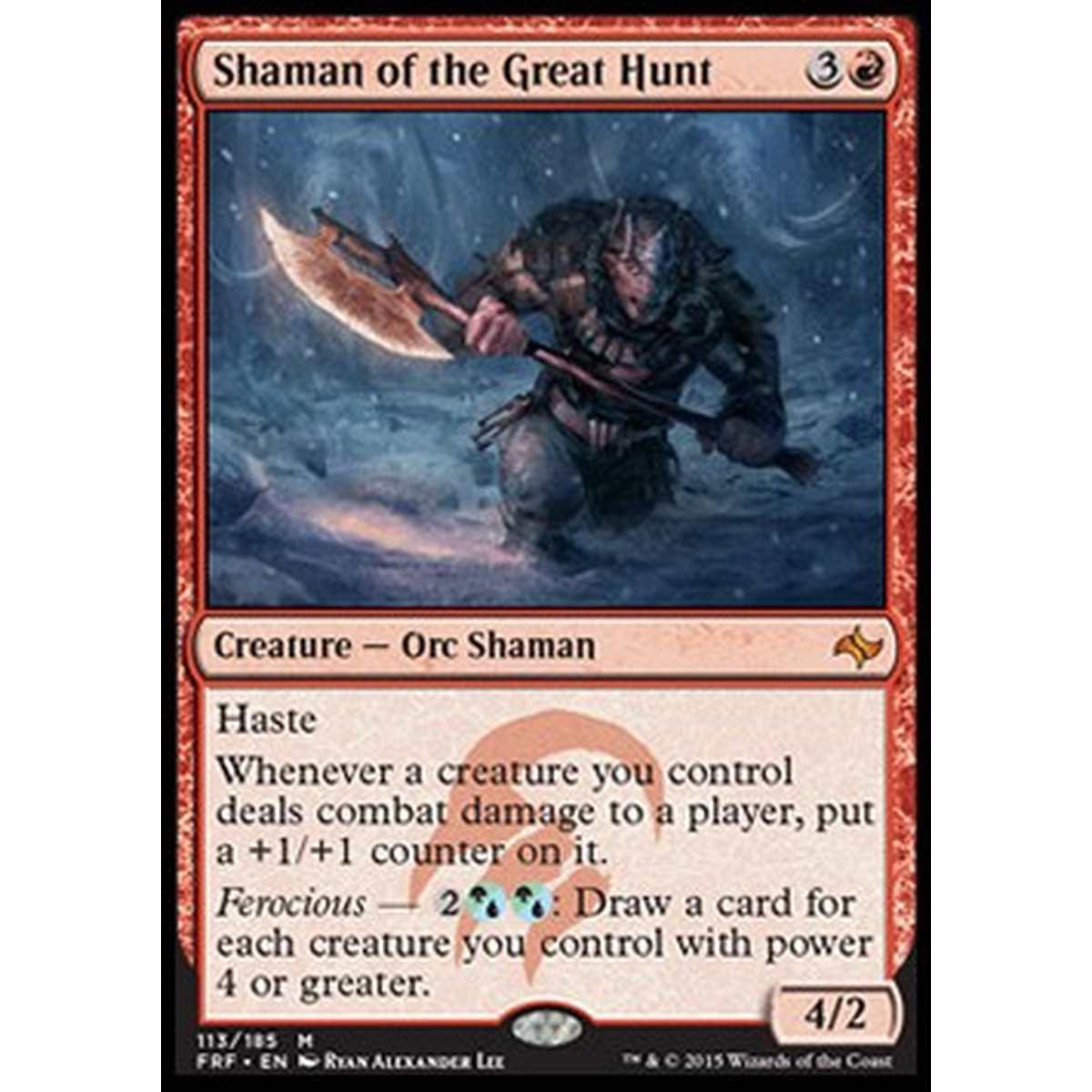 Shaman of the Great Hunt - Sciamano della Grande Caccia - [FRF] [NM]