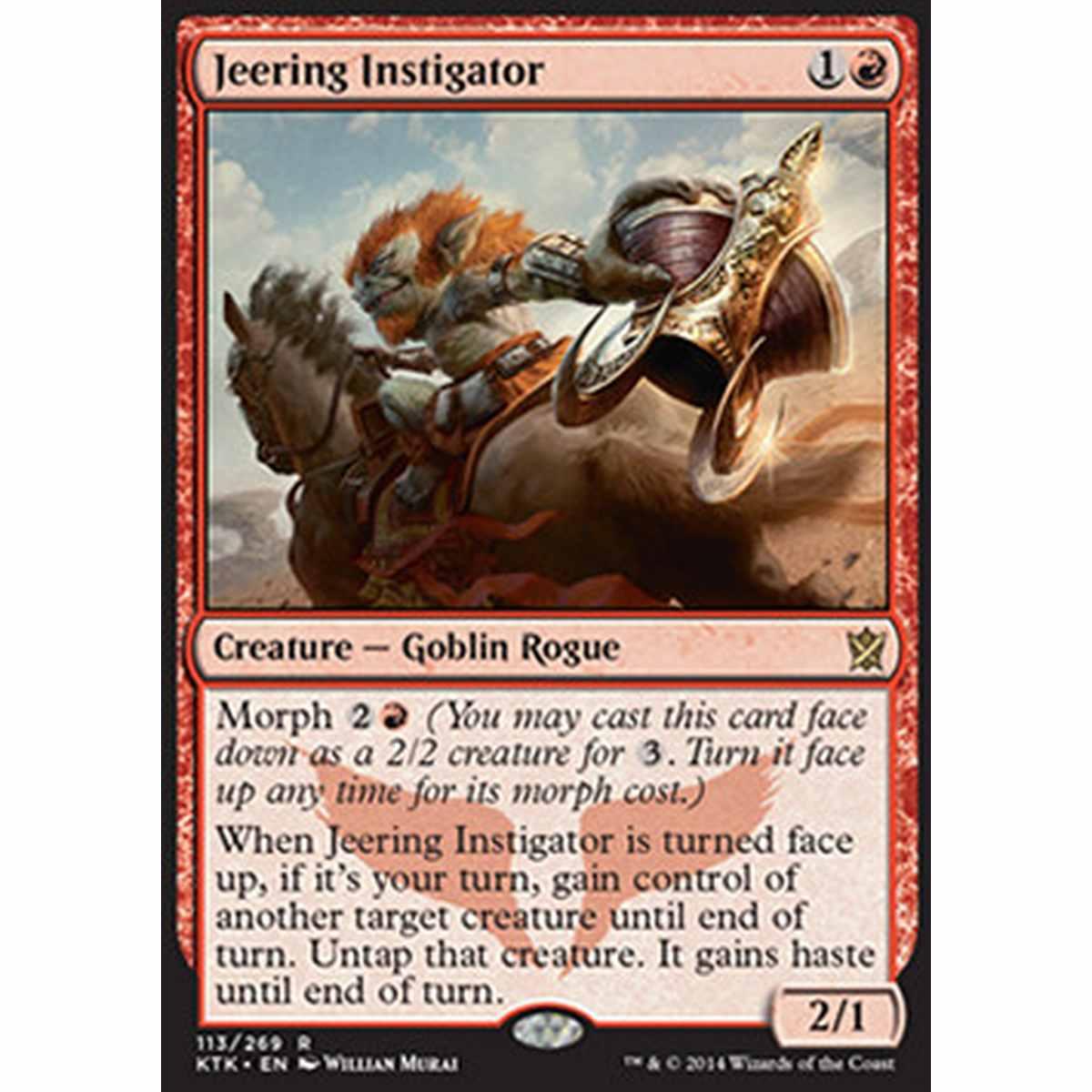 Jeering Instigator - Istigatore Sbeffeggiante - [KTK] [NM] [Foil]