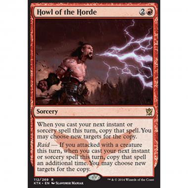 Howl of the Horde - Ululato dell'Orda - [KTK] [NM] [Foil]