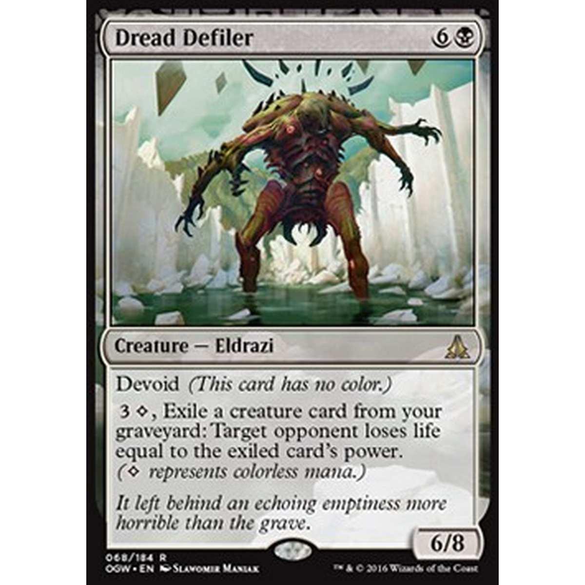 Dread Defiler - Contaminatore Terrificante - [OGW] [NM] [Foil]