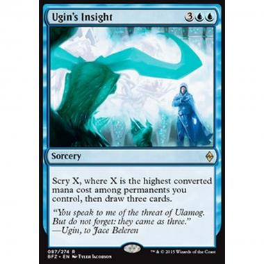 Ugin's Insight - Visione di Ugin - [BFZ] [NM] [Foil]