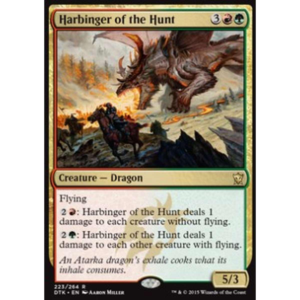 Harbinger of the Hunt - Araldo della Caccia - [DTK] [NM]