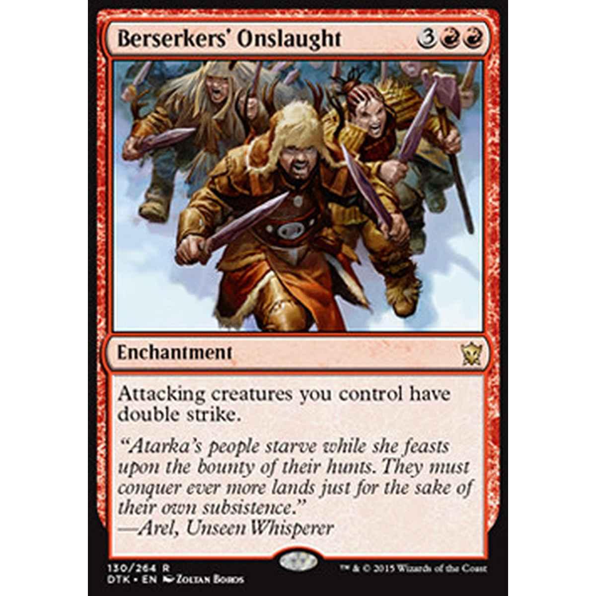 Berserkers' Onslaught - Assalto dei Berserker - [DTK] [NM]