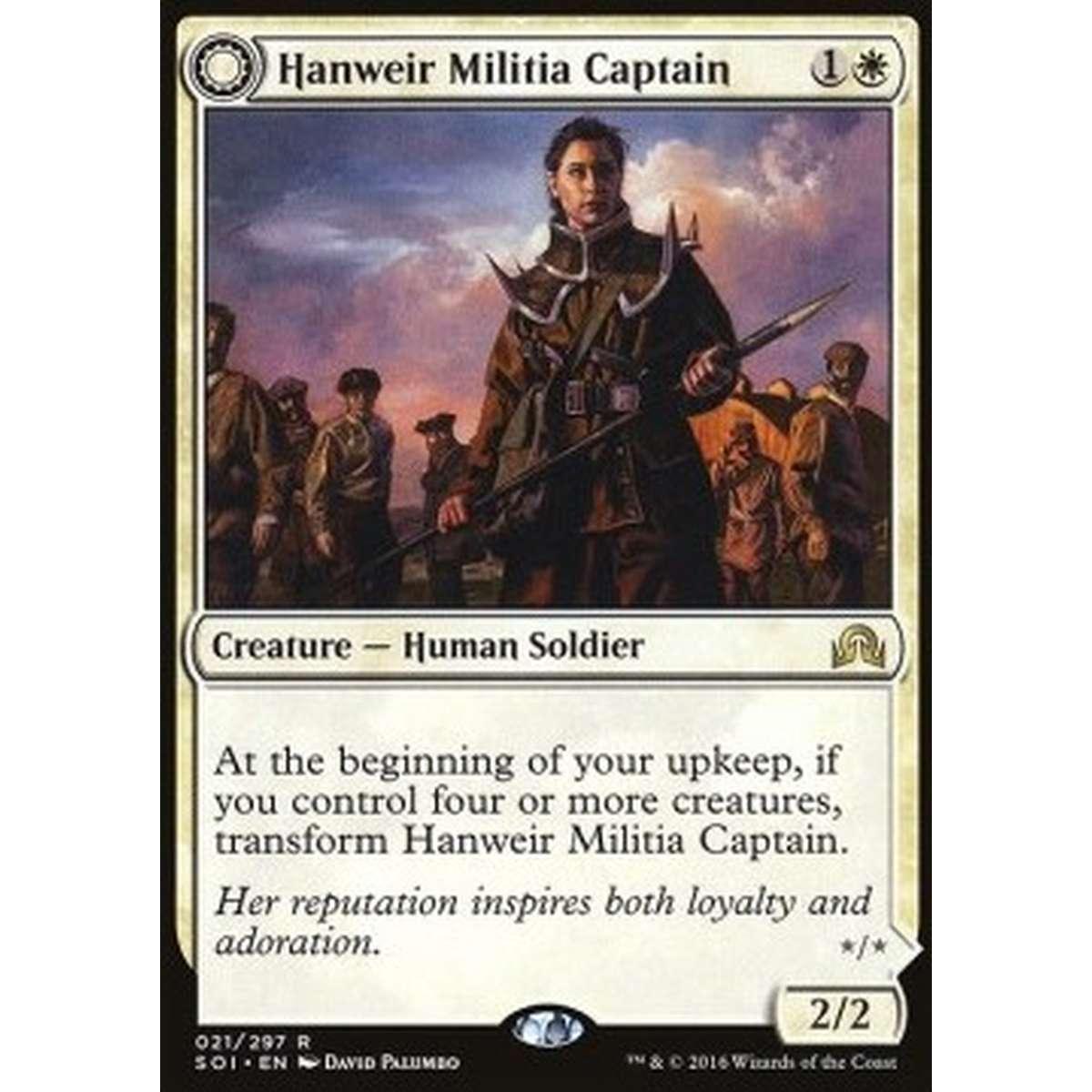 Hanweir Militia Captain / Westvale Cult Leader - Capitana della Milizia di Hanweir // Caposetta della Vestvalle - [SOI] [NM]