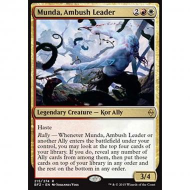 Munda, Ambush Leader - Munda, Capo dell'Agguato - [BFZ] [NM]