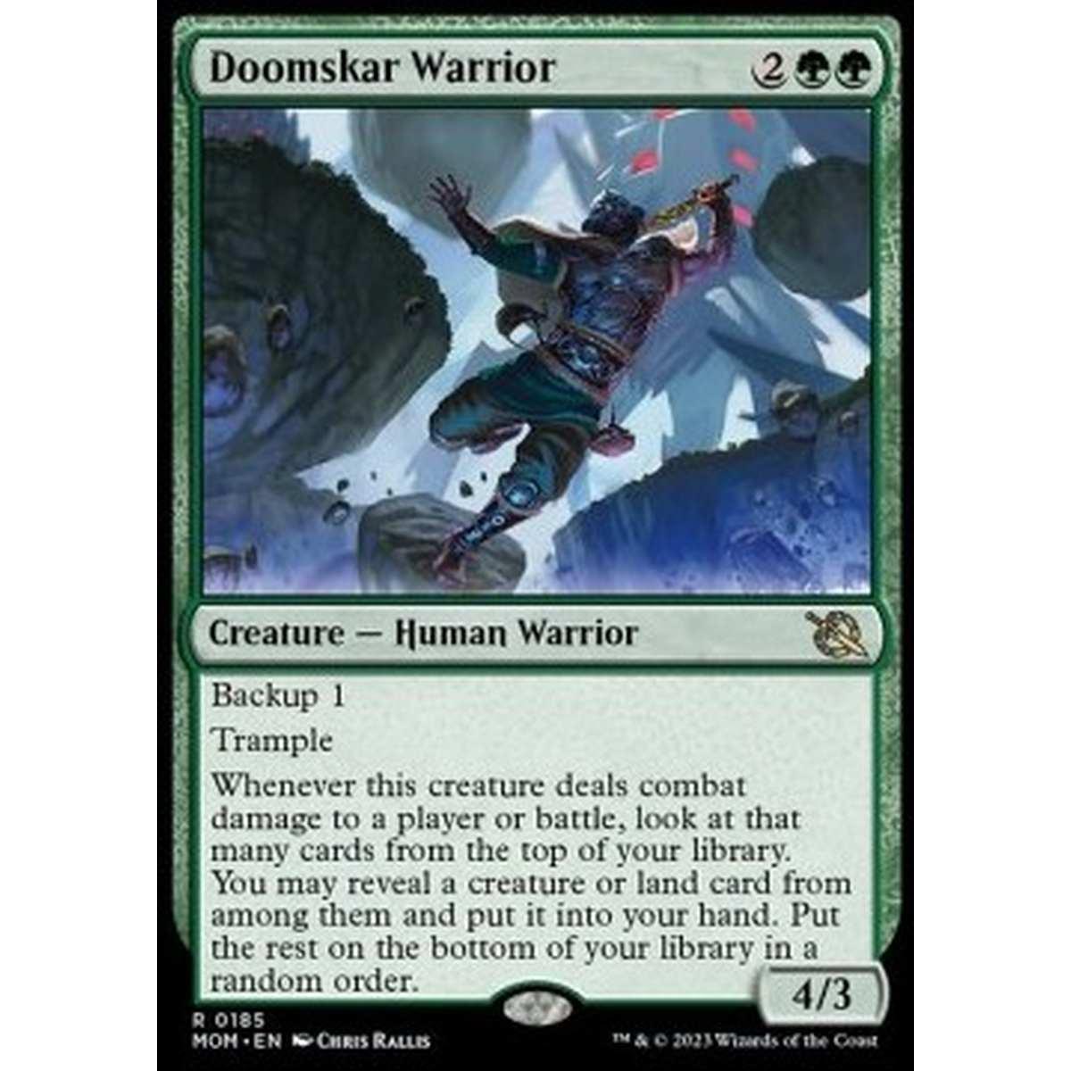 Doomskar Warrior - Doomskar Warrior - [MOM] [NM]