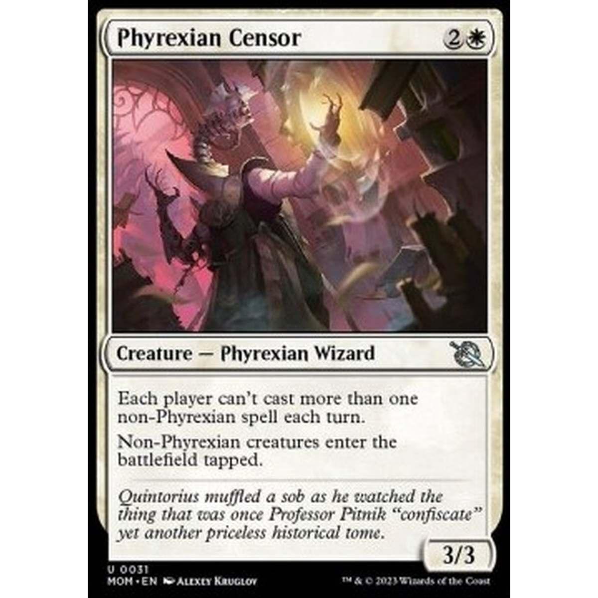 Phyrexian Censor - Phyrexian Censor - [MOM] [NM]