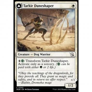 Tarkir Duneshaper // Burnished Dunestomper - Tarkir Duneshaper // Burnished Dunestomper - [MOM] [NM] [Foil]
