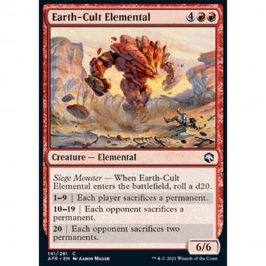 Earth-Cult Elemental - Elementale del Culto della Terra - [AFR] [NM]