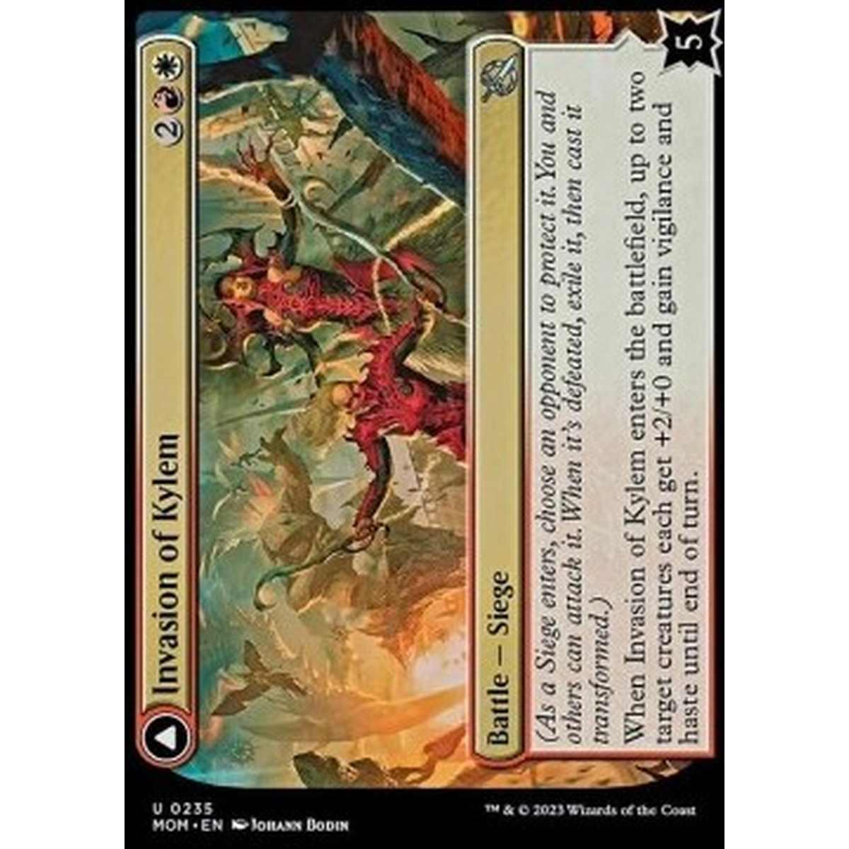 Invasion of Kylem // Valor's Reach Tag Team - Invasion of Kylem // Valor's Reach Tag Team - [MOM] [NM] [Foil]