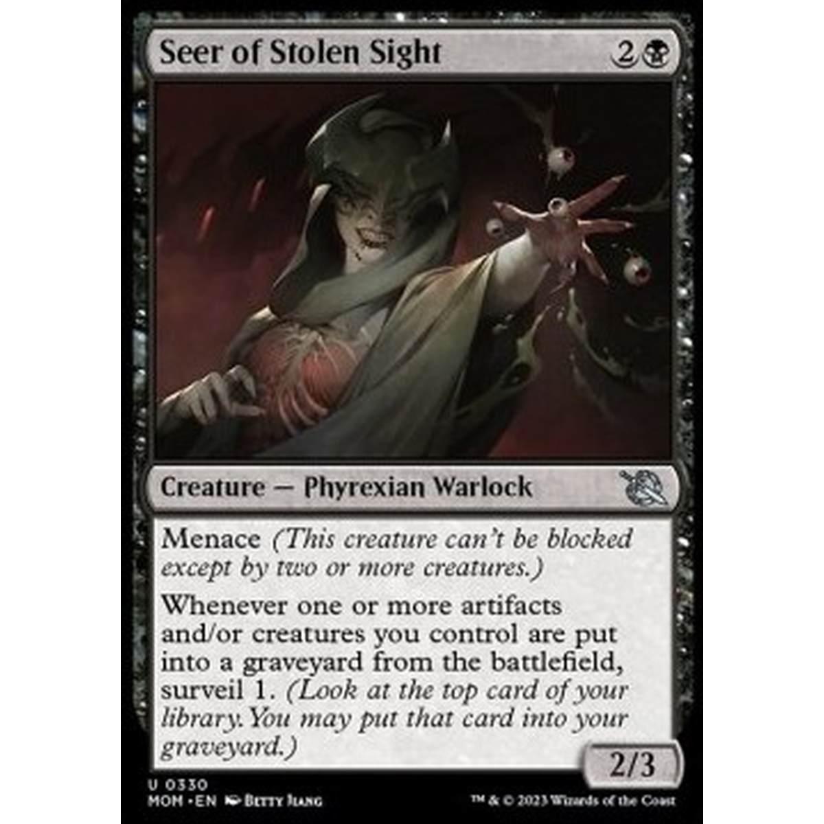 Seer of Stolen Sight - Seer of Stolen Sight - [XMOM] [NM]