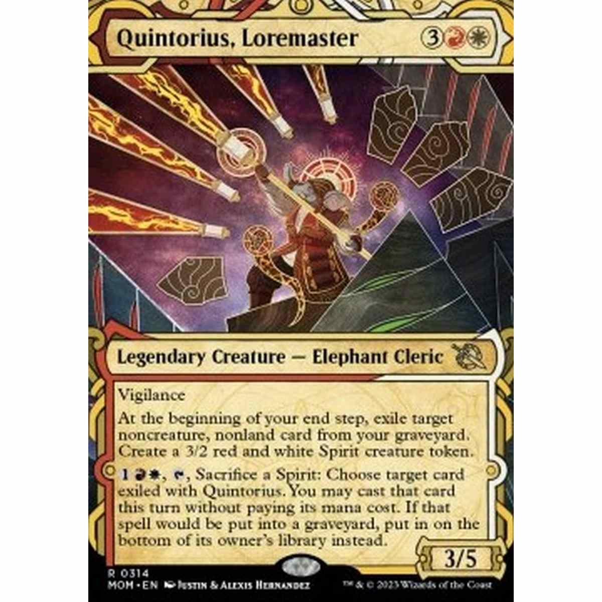 Quintorius, Loremaster - Quintorius, Loremaster - [XMOM] [NM]