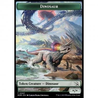 Dinosaur Token (Green */*) - Dinosaur Token (Green */*) - [XMOM] [NM]