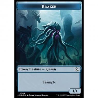 Kraken Token (Blue 1/1) - Kraken Token (Blue 1/1) - [XMOM] [NM]