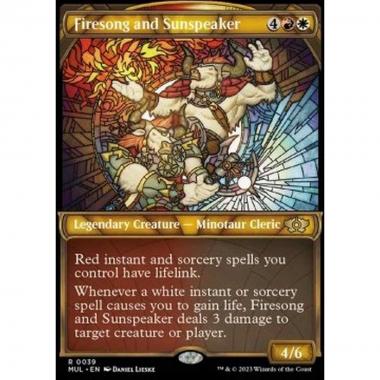 Firesong and Sunspeaker (V.1) - Firesong and Sunspeaker (V.1) - [MUL] [NM]