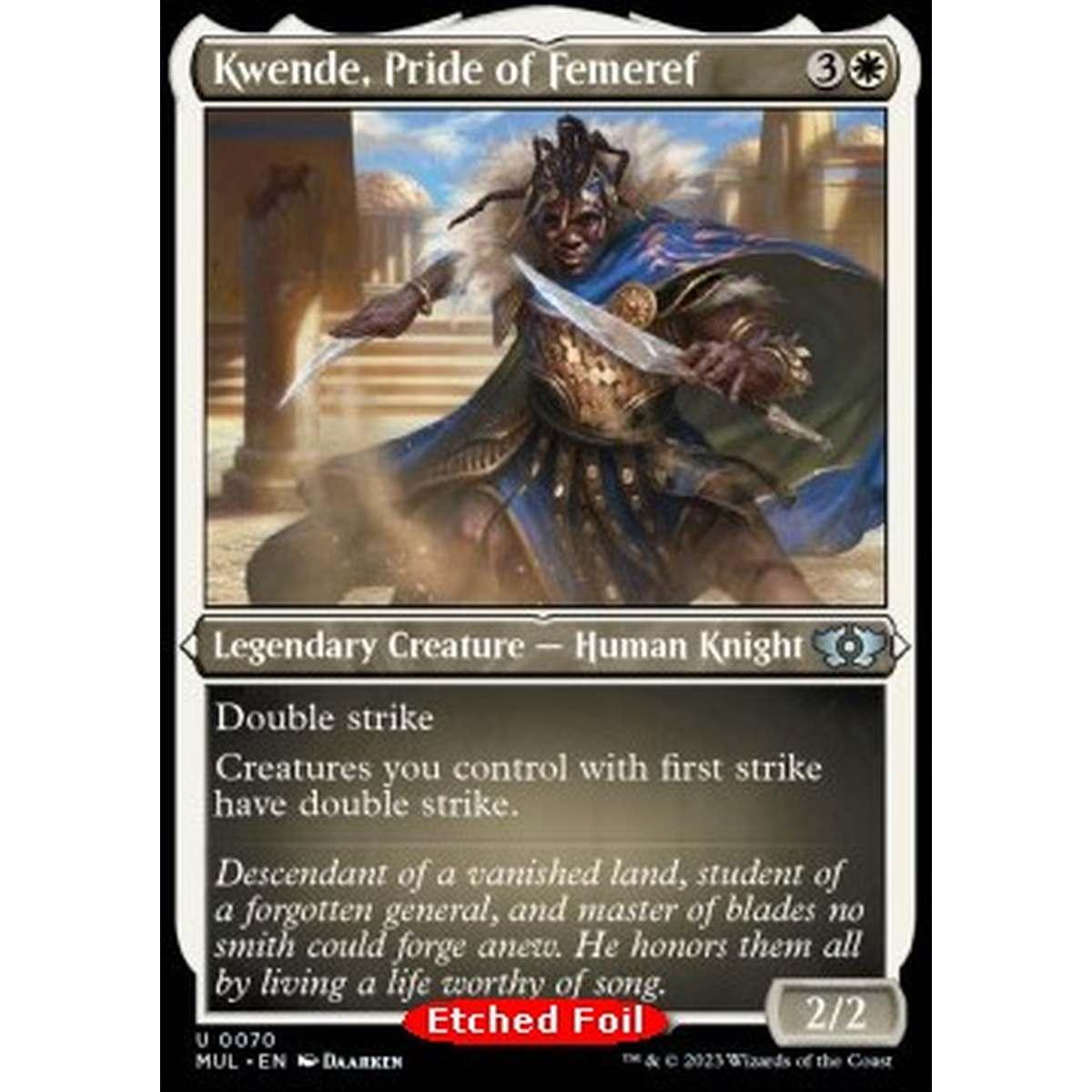Kwende, Pride of Femeref (V.2) - Kwende, Pride of Femeref (V.2) - [MUL] [NM] [Foil]