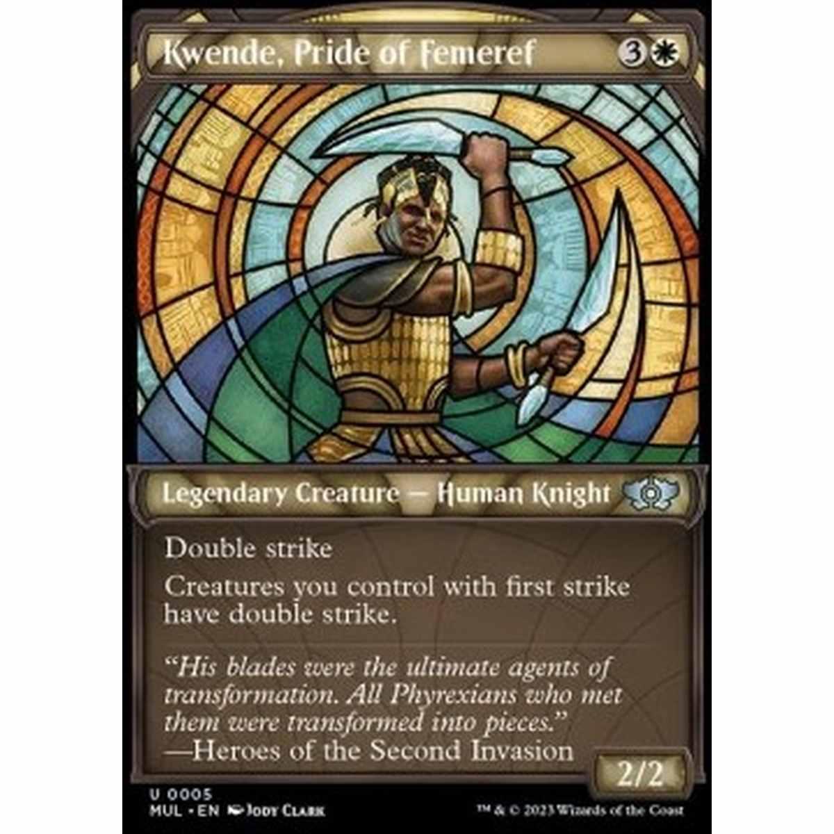 Kwende, Pride of Femeref (V.1) - Kwende, Pride of Femeref (V.1) - [MUL] [NM] [Foil]