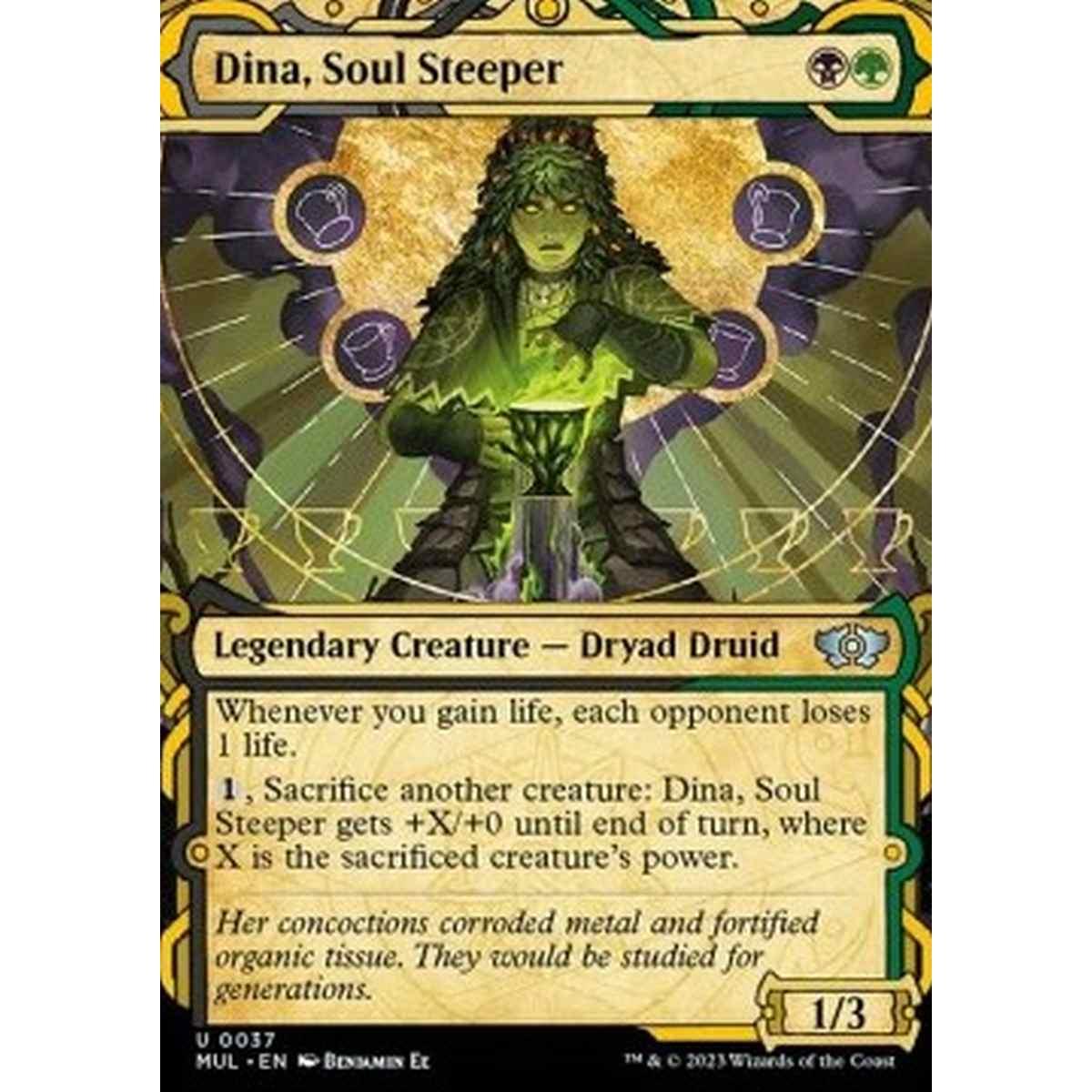 Dina, Soul Steeper (V.1) - Dina, Soul Steeper (V.1) - [MUL] [NM] [Foil]