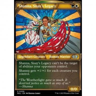 Shanna, Sisay's Legacy (V.1) - Shanna, Sisay's Legacy (V.1) - [MUL] [NM] [Foil]