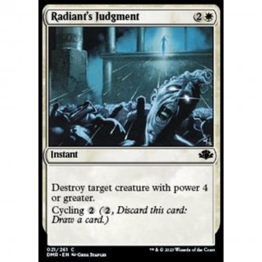 Radiant's Judgment - Radiant's Judgment - [DMR] [NM] [Foil]
