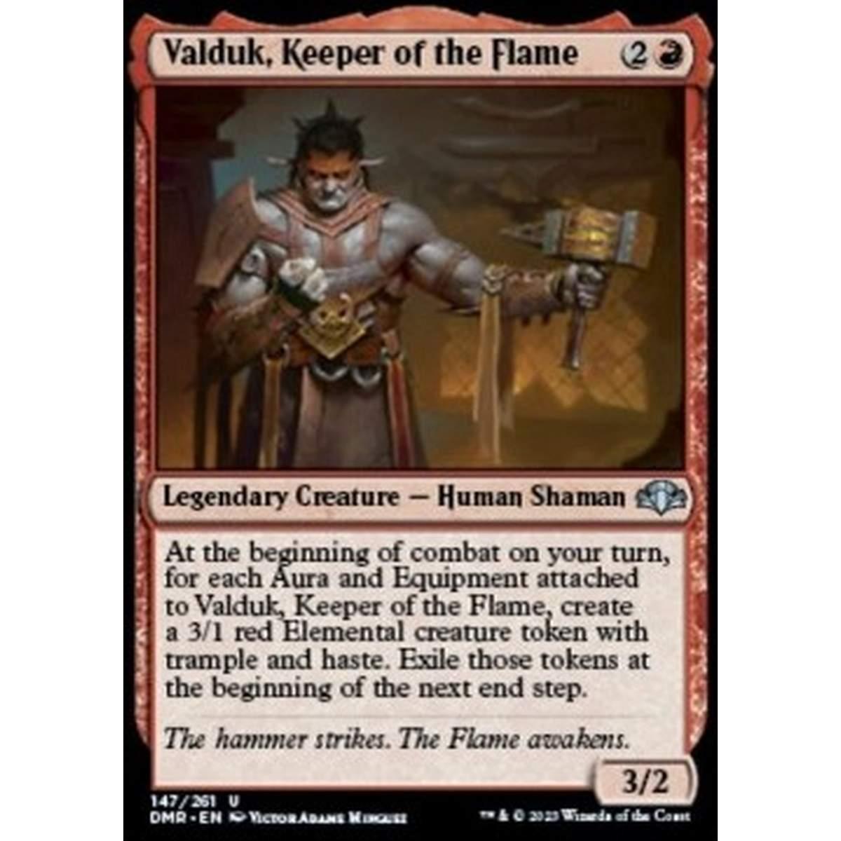 Valduk, Keeper of the Flame - Valduk, Keeper of the Flame - [DMR] [NM] [Foil]