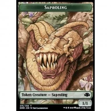 Saproling Token (G 1/1) // Elephant Token (G 3/3) - Saproling Token (G 1/1) // Elephant Token (G 3/3) - [XDMR] [NM] [Foil]