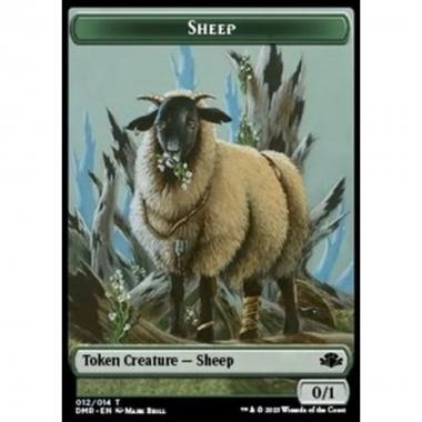 Sheep Token (G 0/1) // Zombie Token (B 2/2) - Sheep Token (G 0/1) // Zombie Token (B 2/2) - [XDMR] [NM] [Foil]