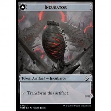 Incubator Token // Phyrexian Token (A 0/0) (V.2) - Incubator Token // Phyrexian Token (A 0/0) (V.2) - [XMOM] [NM] [Foil]