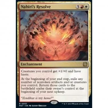 Nahiri's Resolve - Nahiri's Resolve - [MAT] [NM]