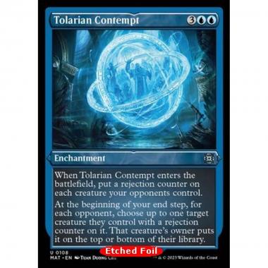 Tolarian Contempt (V.2) - Tolarian Contempt (V.2) - [XMAT] [NM] [Foil]