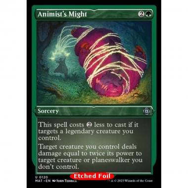 Animist's Might (V.2) - Animist's Might (V.2) - [XMAT] [NM] [Foil]