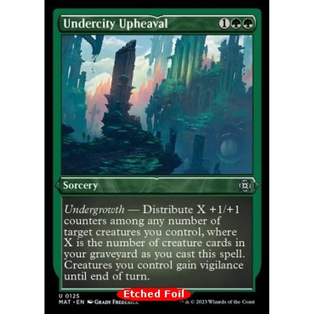 Undercity Upheaval (V.2) - Undercity Upheaval (V.2) - [XMAT] [NM] [Foil]