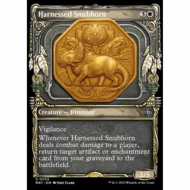 Harnessed Snubhorn (V.1) - Harnessed Snubhorn (V.1) - [XMAT] [NM] [Foil]