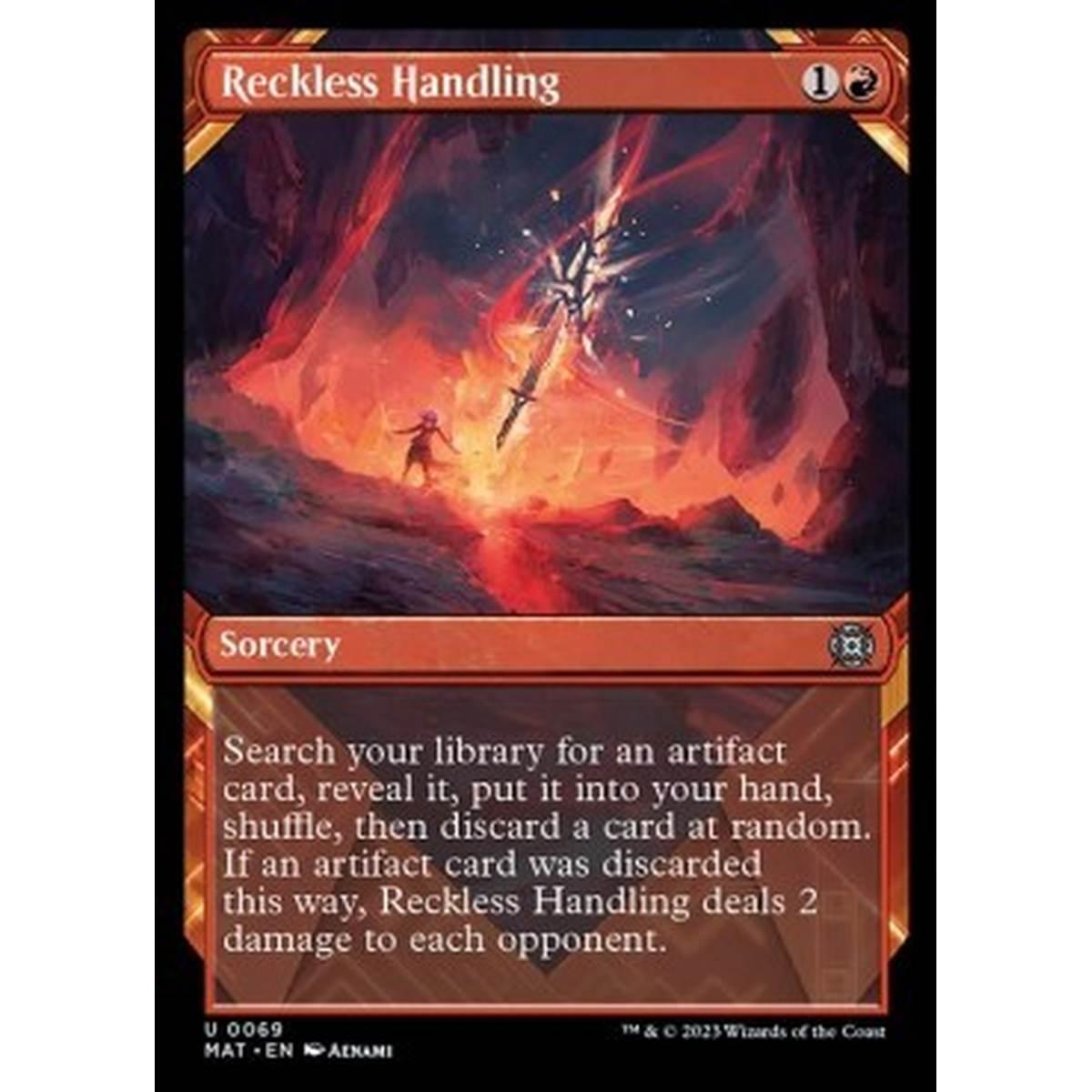 Reckless Handling (V.1) - Reckless Handling (V.1) - [XMAT] [NM] [Foil]