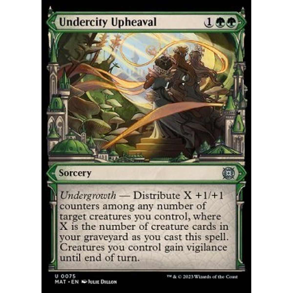 Undercity Upheaval (V.1) - Undercity Upheaval (V.1) - [XMAT] [NM] [Foil]