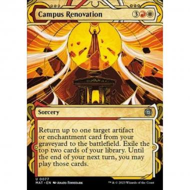 Campus Renovation (V.1) - Campus Renovation (V.1) - [XMAT] [NM] [Foil]