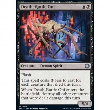 Death-Rattle Oni - Death-Rattle Oni - [MAT] [NM] [Foil]