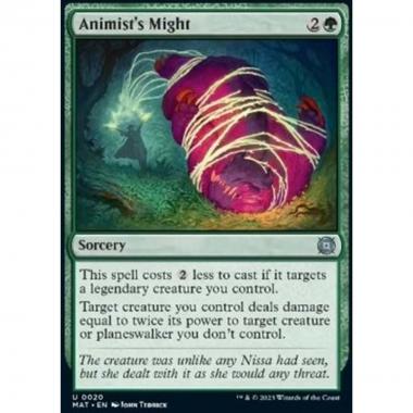 Animist's Might - Animist's Might - [MAT] [NM] [Foil]