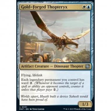 Gold-Forged Thopteryx - Gold-Forged Thopteryx - [MAT] [NM] [Foil]