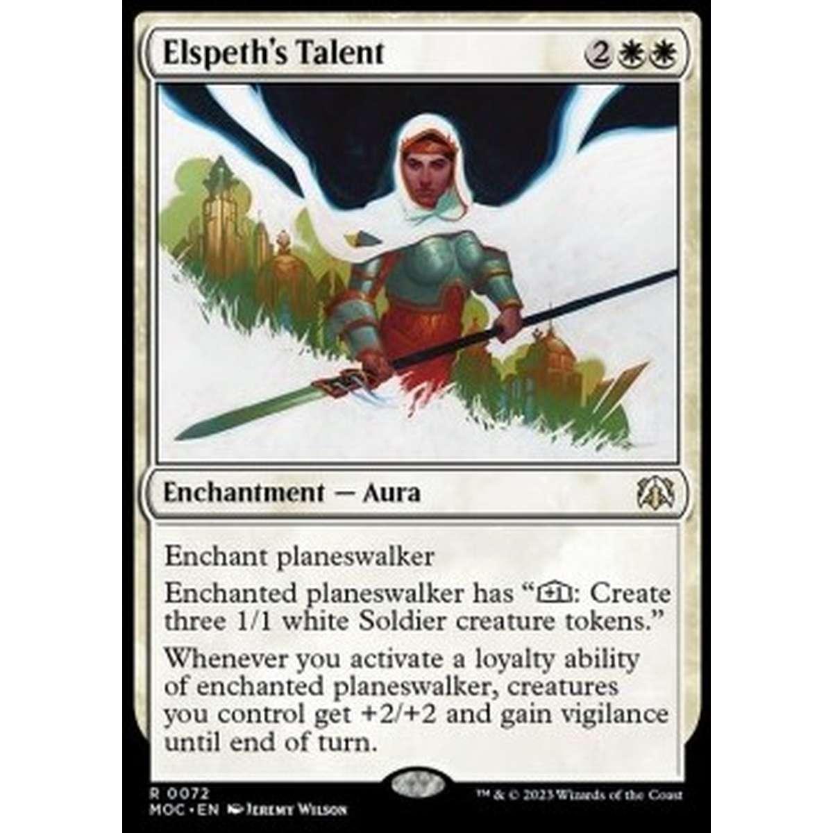 Elspeth's Talent - Elspeth's Talent - [MOC] [NM]