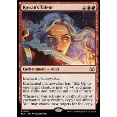 Rowan's Talent - Rowan's Talent - [MOC] [NM]