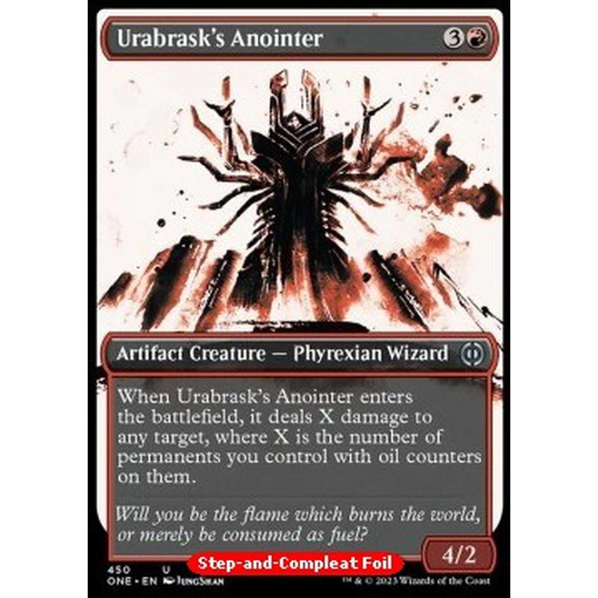 Urabrask's Anointer (V.2) - Urabrask's Anointer (V.2) - [XONE] [NM] [Foil]