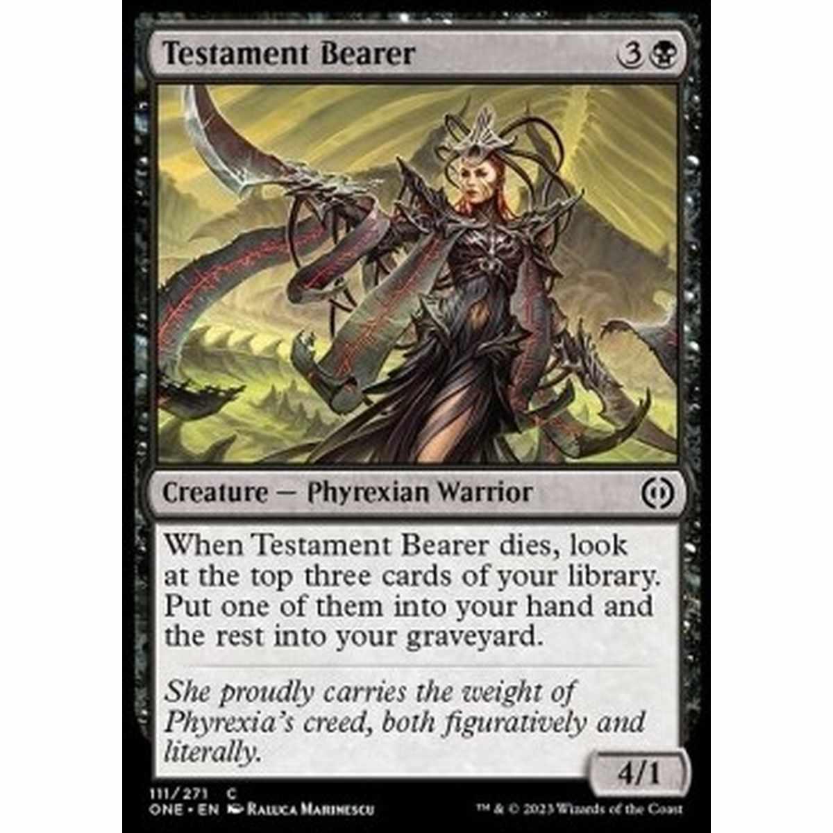 Testament Bearer - Testament Bearer - [ONE] [NM] [Foil]