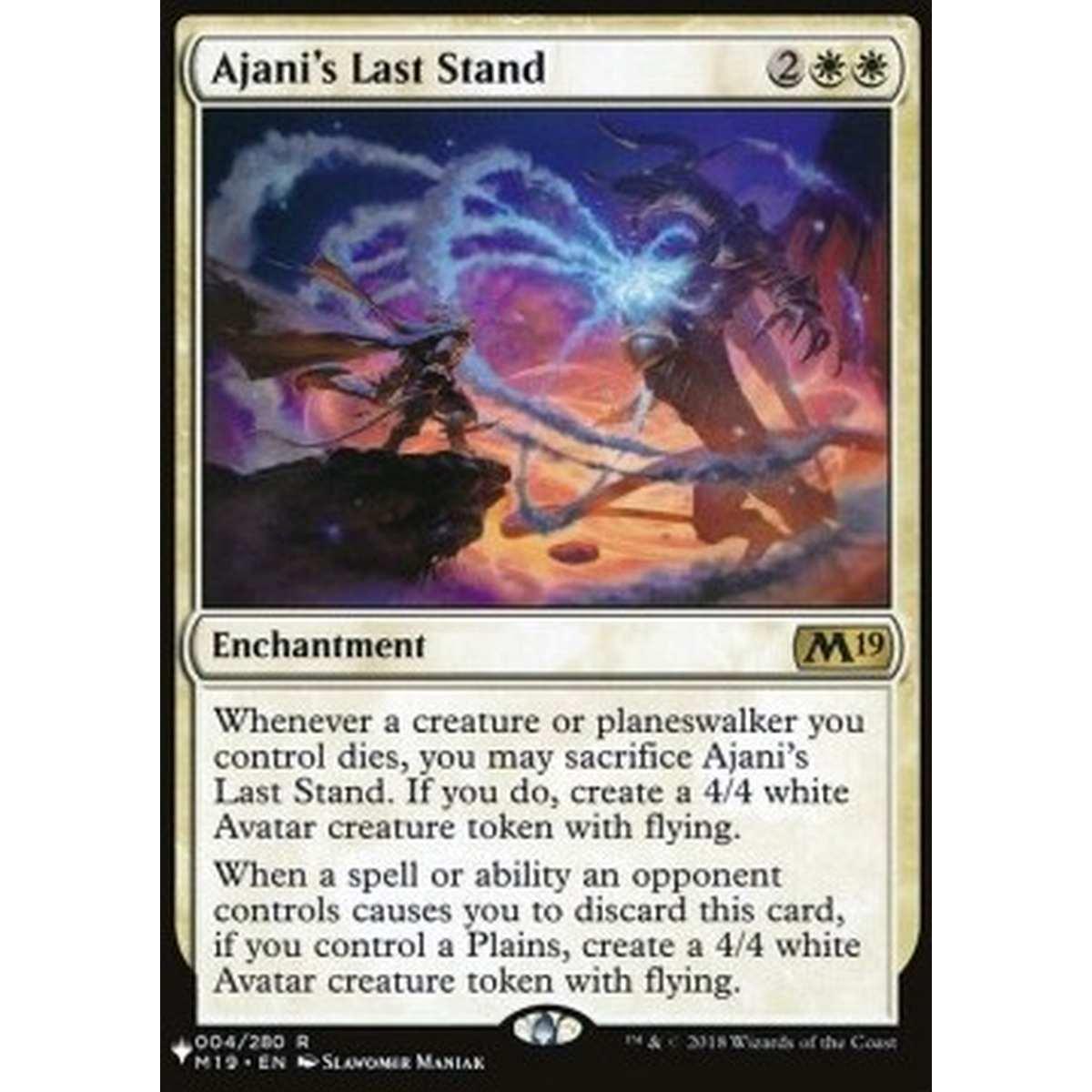 Ajani's Last Stand - Ajani's Last Stand - [ZNL] [NM]
