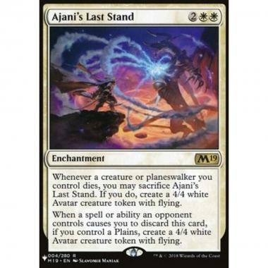 Ajani's Last Stand - Ajani's Last Stand - [ZNL] [NM]