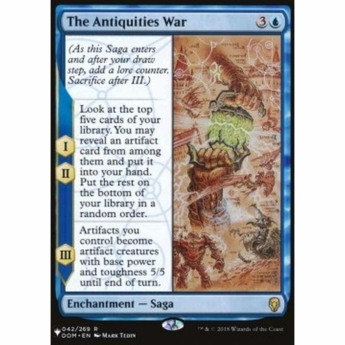 The Antiquities War - The Antiquities War - [ZNL] [NM]