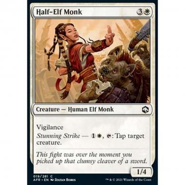 Half-Elf Monk - Mezzelfa Monaca - [AFR] [NM]