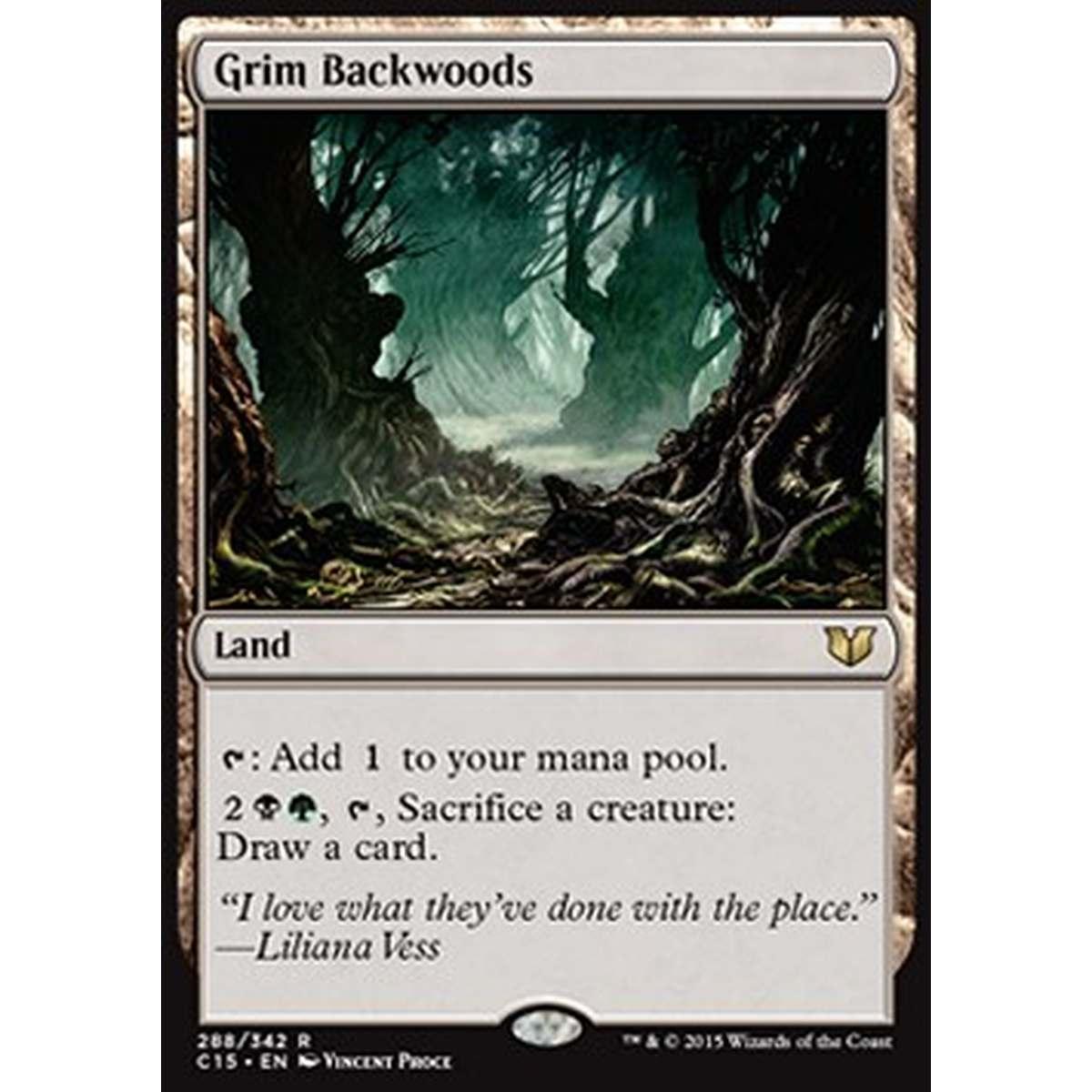 Grim Backwoods - Boscaglia Orrenda - [C15] [EX]