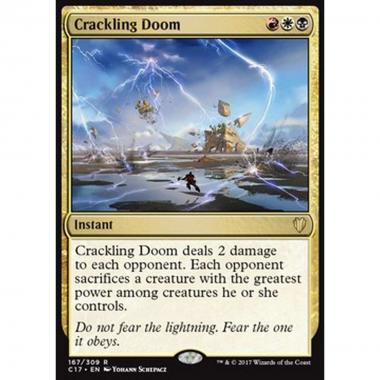 Crackling Doom - Destino Crepitante - [C17] [NM]