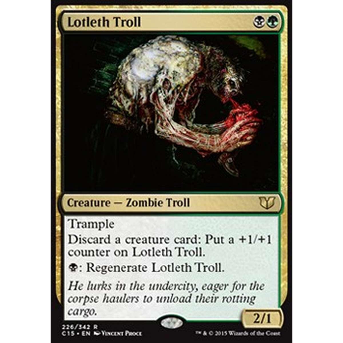 Lotleth Troll - Troll Lotleth - [C15] [NM]